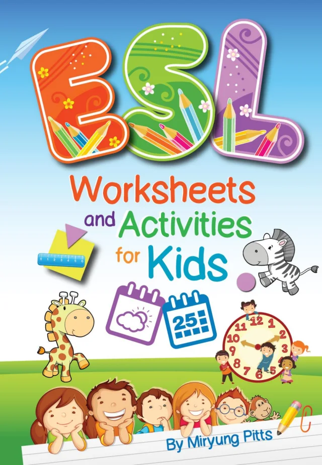 ESL Worksheets and Activities for Kids book cover